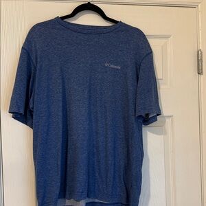 Columbia Men's Heather Blue Short Sleeve Tee